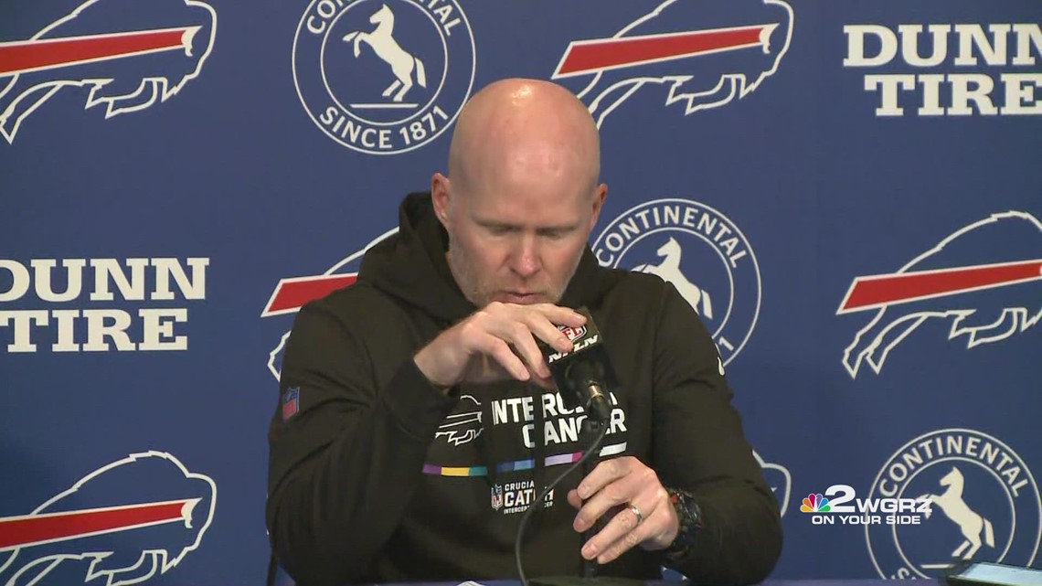 Bills Coach Sean Mcdermott Discusses Week Home Game Vs Cleveland