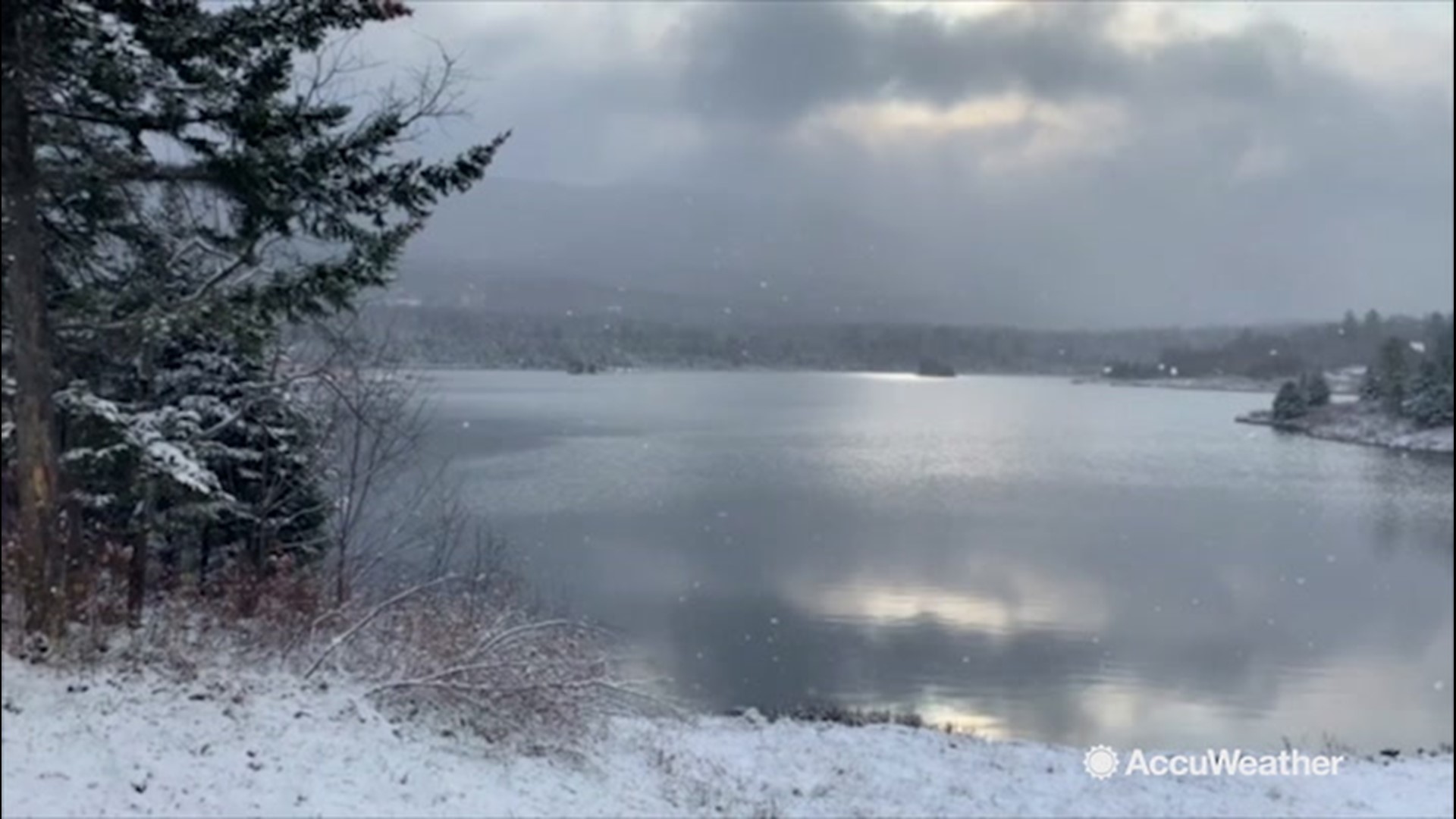 Blueberry Lake is getting its first taste of winter weather, but there are several weeks to go before thick ice develops. In just a couple months, the lake will be a popular Vermont destination for ice fishing, cross-country skiing and snowshoeing.