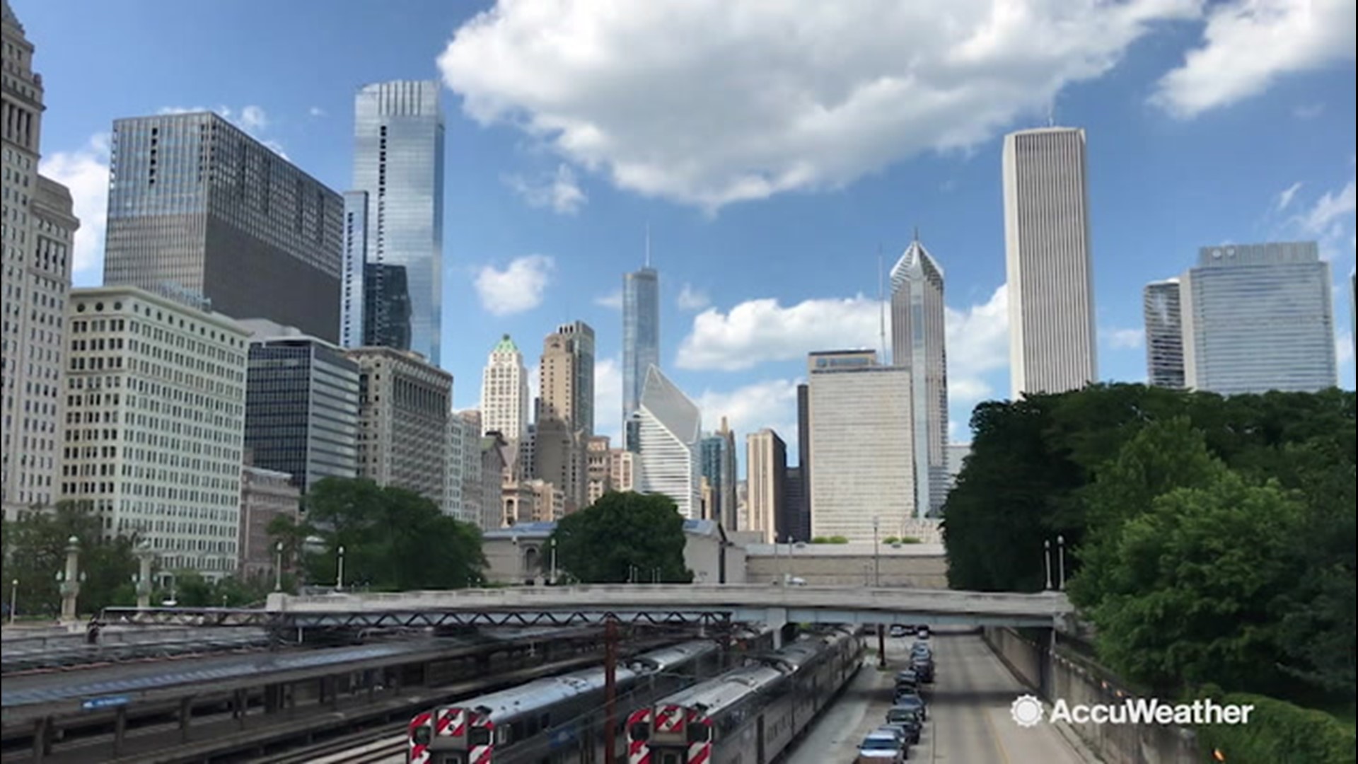 AccuWeather's Great American Road Trip continues as Lincoln Riddle visits Chicago, Illinois. He was lucky enough to show up on July 10, the same day that the Taste of Chicago food festival was happening.