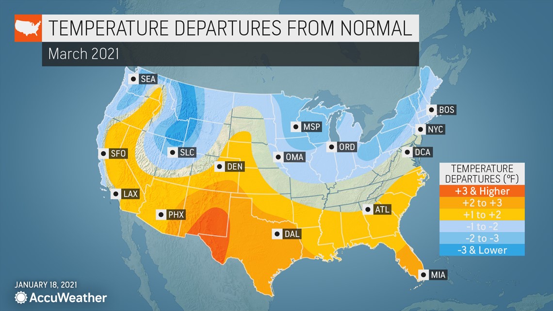 When will it feel like spring? Here's an early spring forecast for the