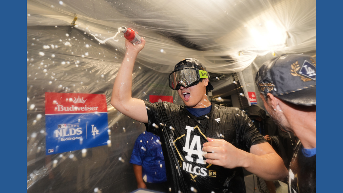 Dodgers rolling in defense of World Series title after closing out ...