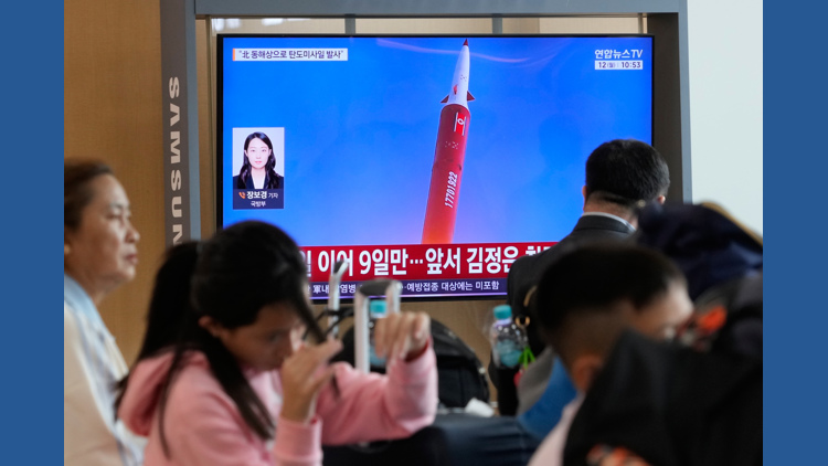 South Korea’s military says North Korea fired a projectile toward the ...