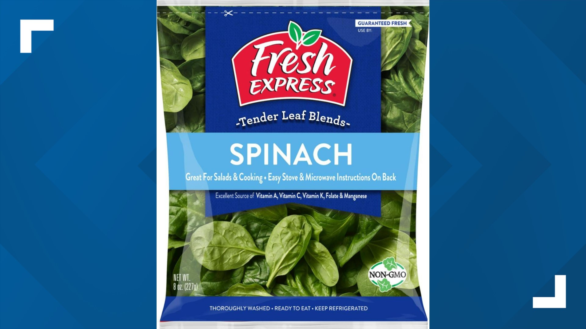 Spinach salad bags recalled in 7 states over listeria concerns