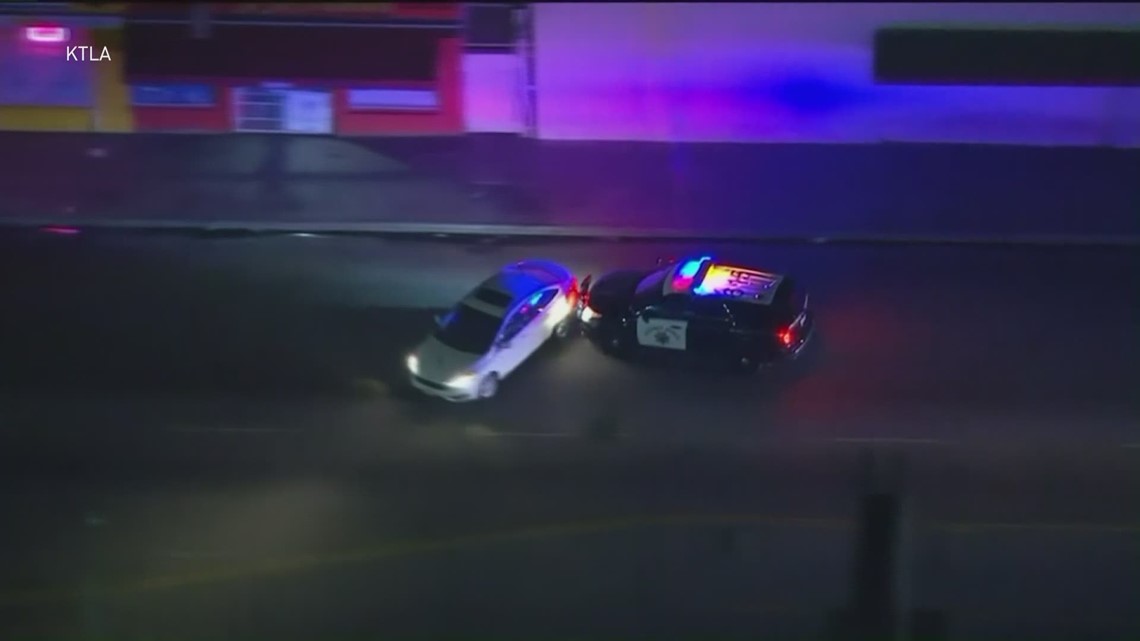 California police chase suspect shows off dance steps before arrest ...
