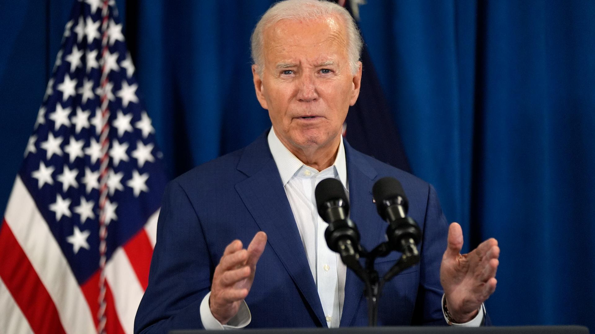 President Biden holds a briefing and condemns the shooting at a Trump rally in Pennsylvania.