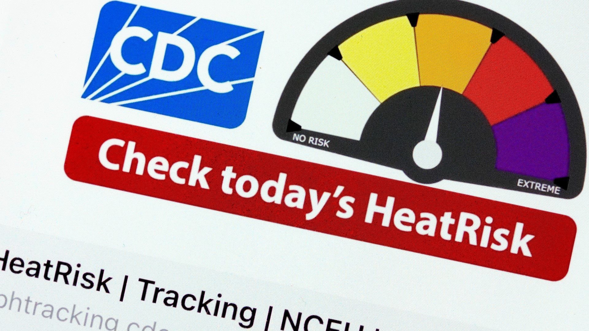 New NWS and CDC heat risk tool sets a level higher than red