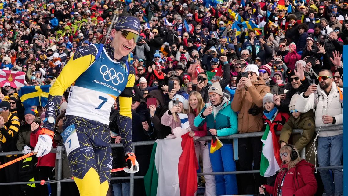 Pursuit biathlon race: Sweden's Martin Ponsiluoma secures Olympic gold, Norwegian biathlete who made shocking confession wins silver