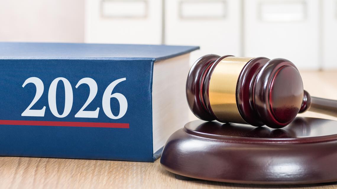 New laws going into effect in 2026 by state