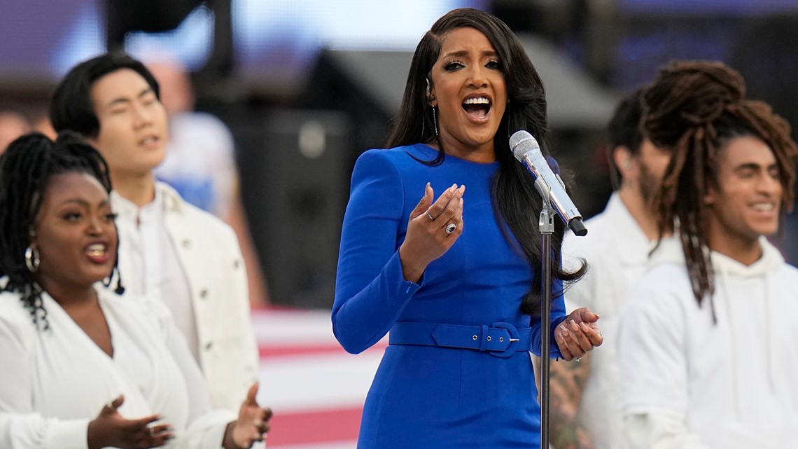 Super Bowl 2022: How Long Was Mickey Guyton'sNational Anthem?