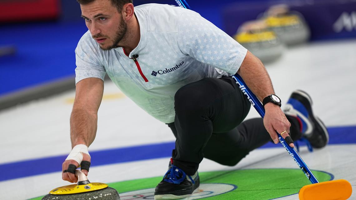 Did Team USA beat reigning champion Italy in mixed doubles curling semifinal? Who's playing for gold
