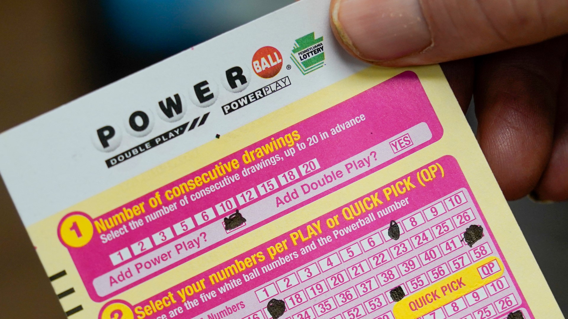 The winning ticket in the New Year's Day Powerball drawing was sold at the Food Castle convenience store in Grand Blanc Township, near Flint, Michigan.
