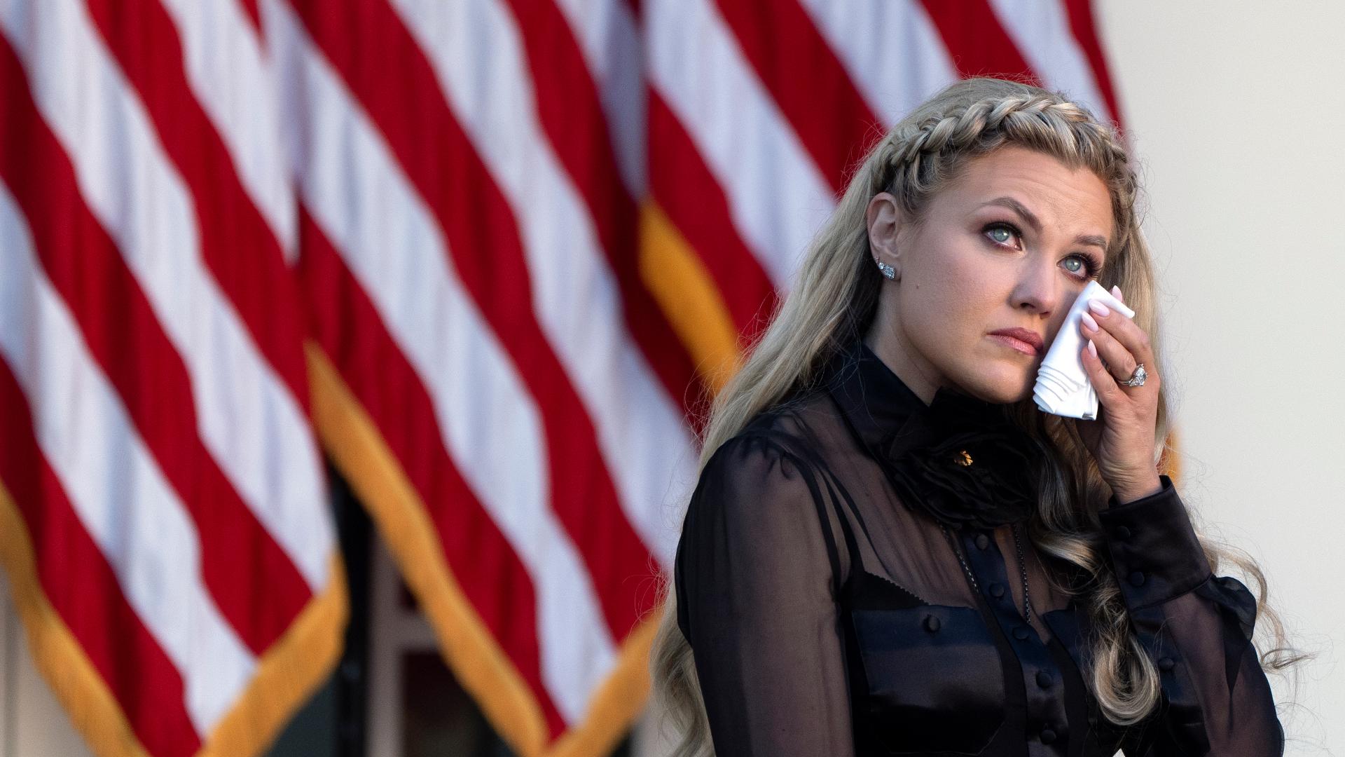 Erika Kirk was 'praying' that she was pregnant when Charlie Kirk was(02)