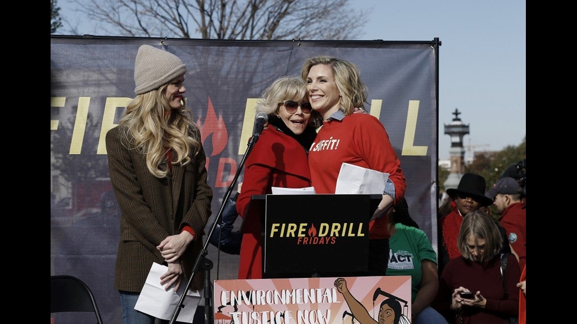 jane fonda fire drill friday shirt