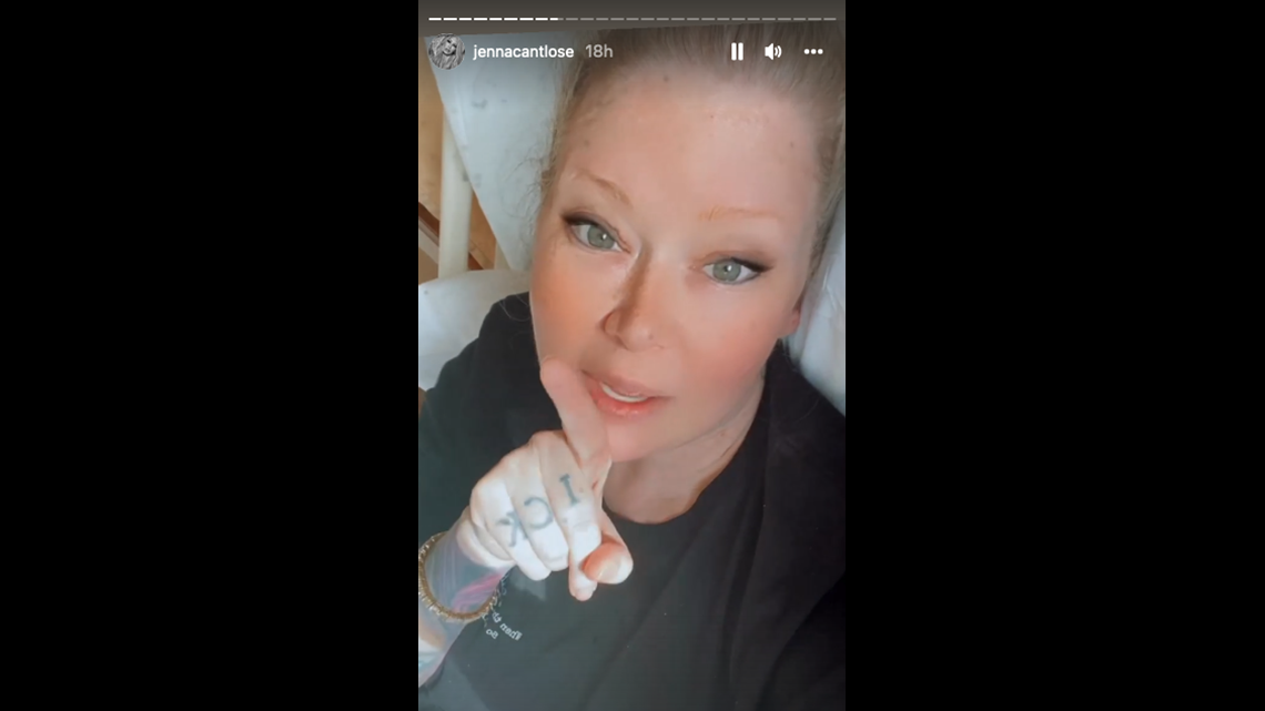 Jenna Jameson Shares Update After More Than a Month in the Hospital ...
