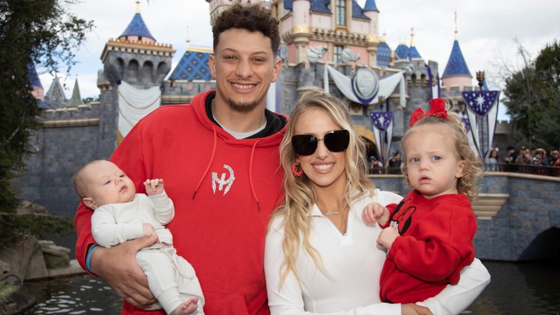 Sterling Skye Snuggles Up to Dad Patrick Mahomes in Sweet Family Photo