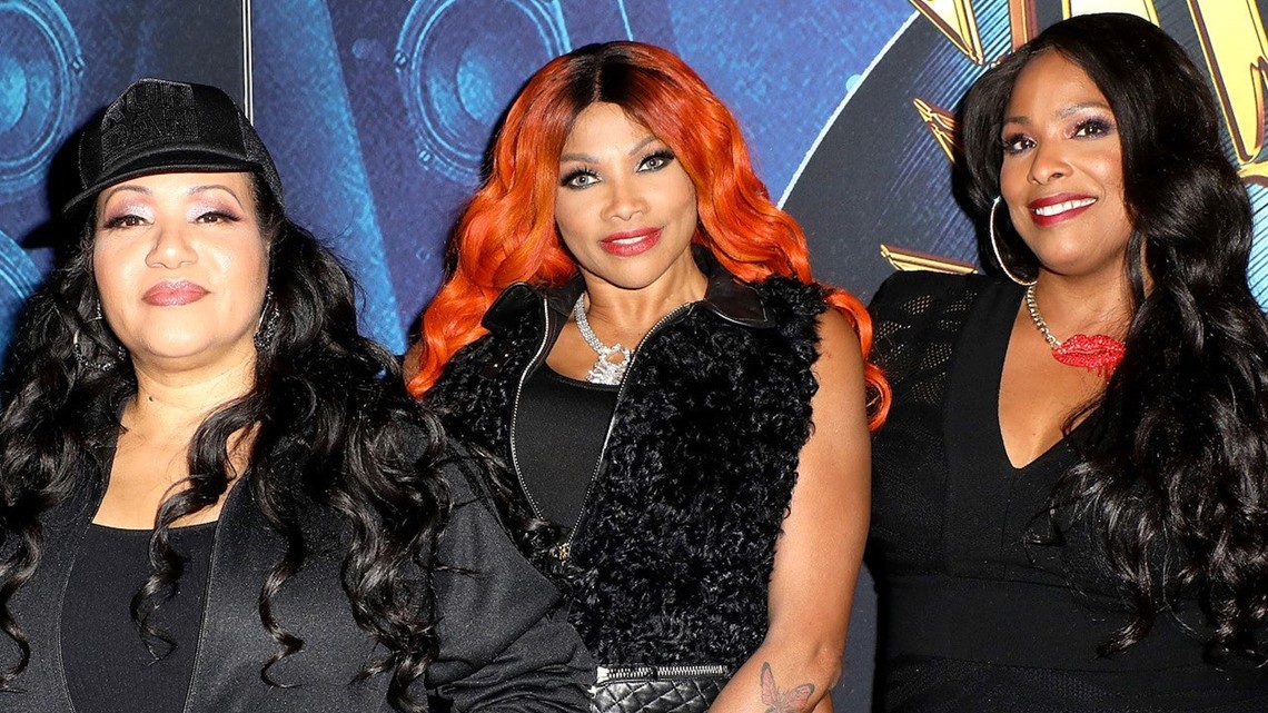 Salt-N-Pepa's here, and they're in effect at the Vogue