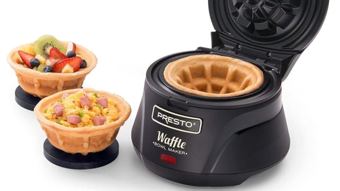 presto waffle bowl maker