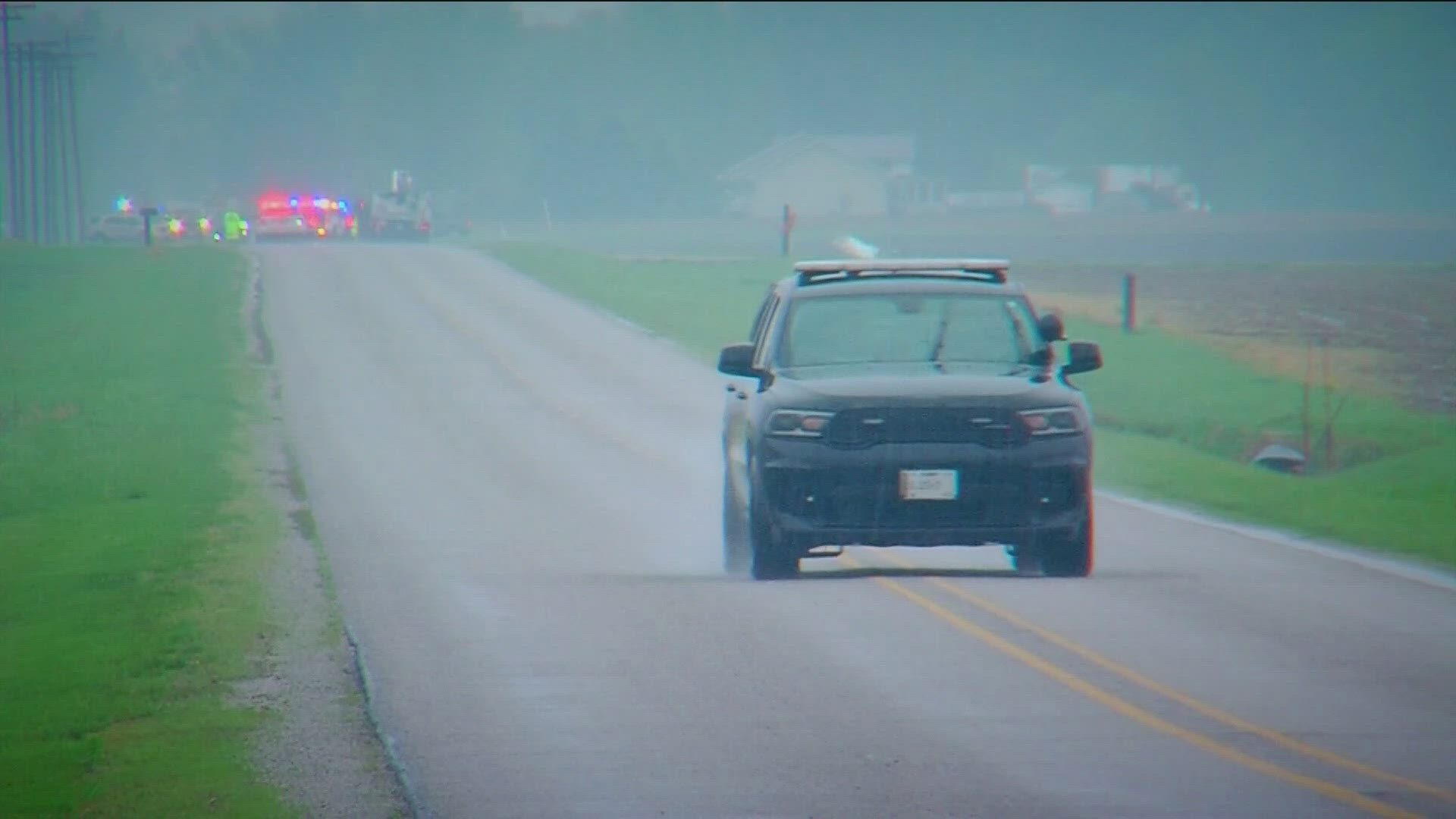 All four of the plane's occupants were pronounced dead at the scene of the crash, according to the state police.