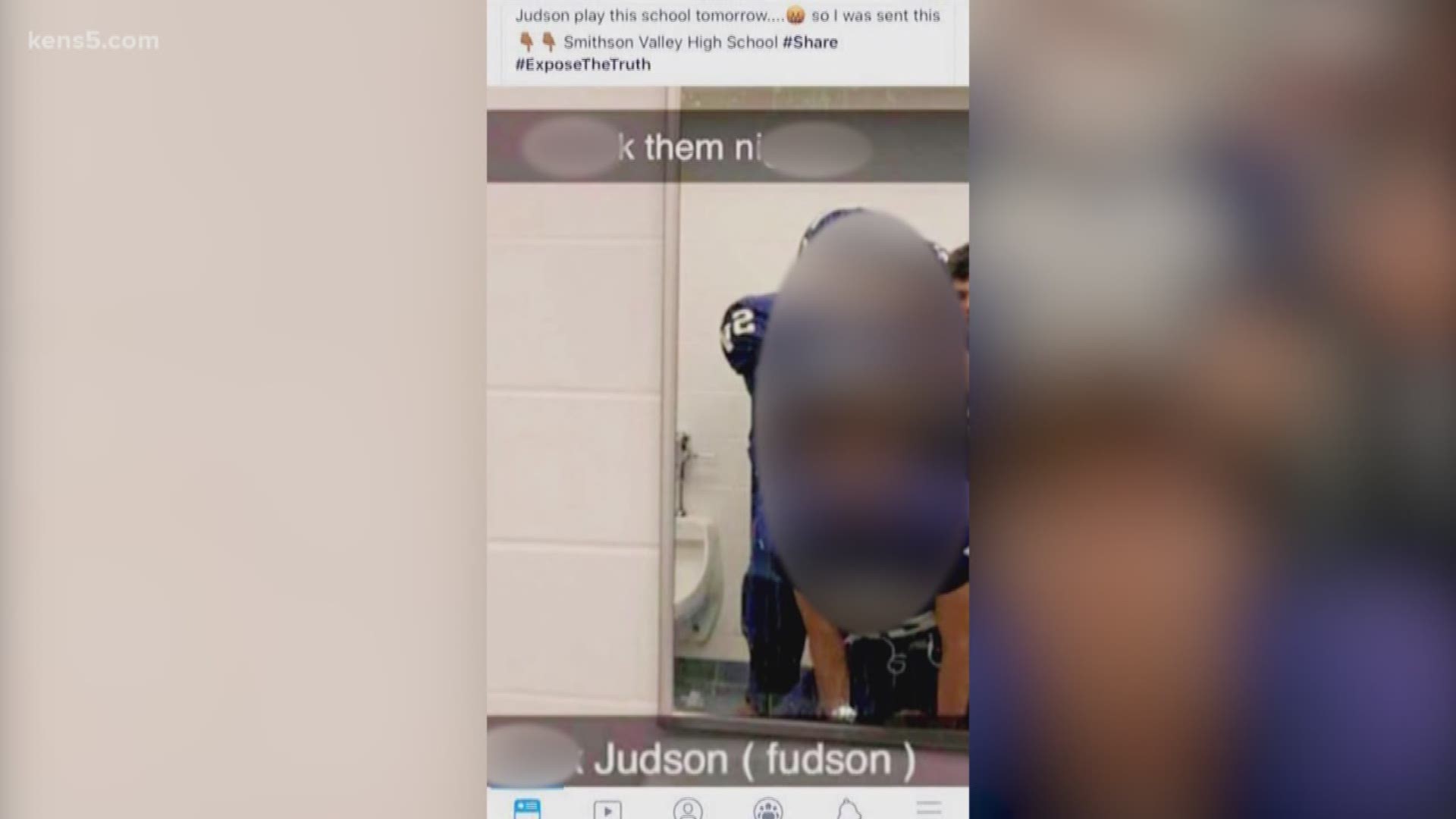 Judson Independent School District is taking extra security precautions following a selfie with a racial slur and profanity.