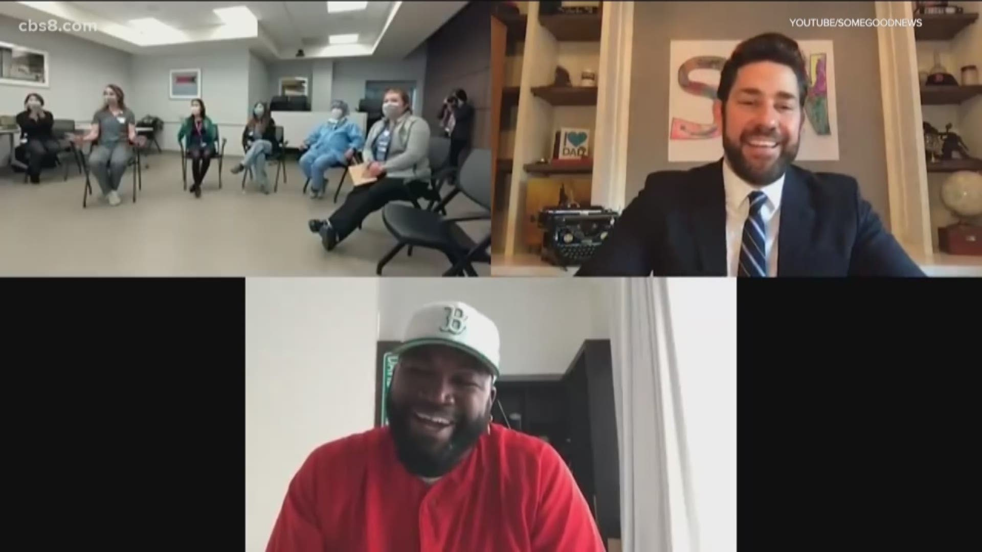 Quarantine singing, John Krasinski brings Bib Papi to talk to Boston nurses and give them an incredible gift, and moms pranking their kids on Tik Tok!