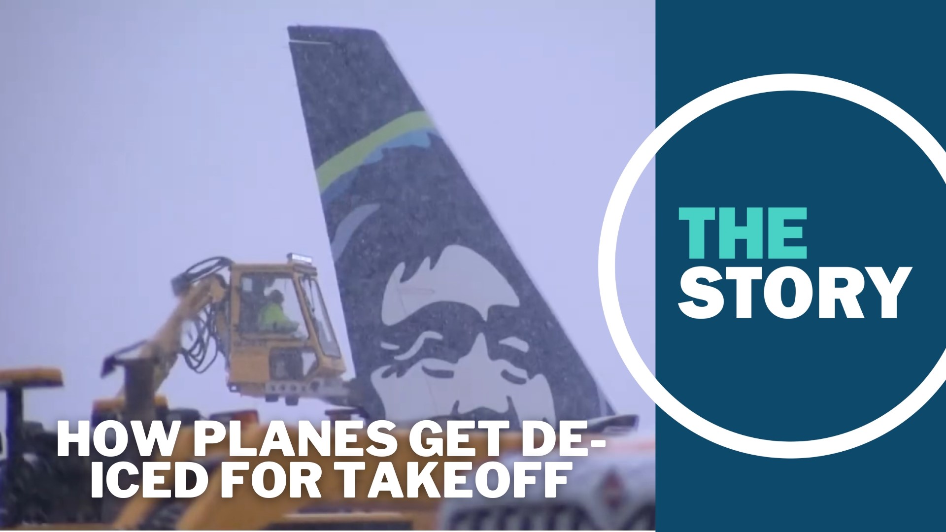 Ever wondered what’s happening when your plane gets de-iced? Here’s what the process looks like.