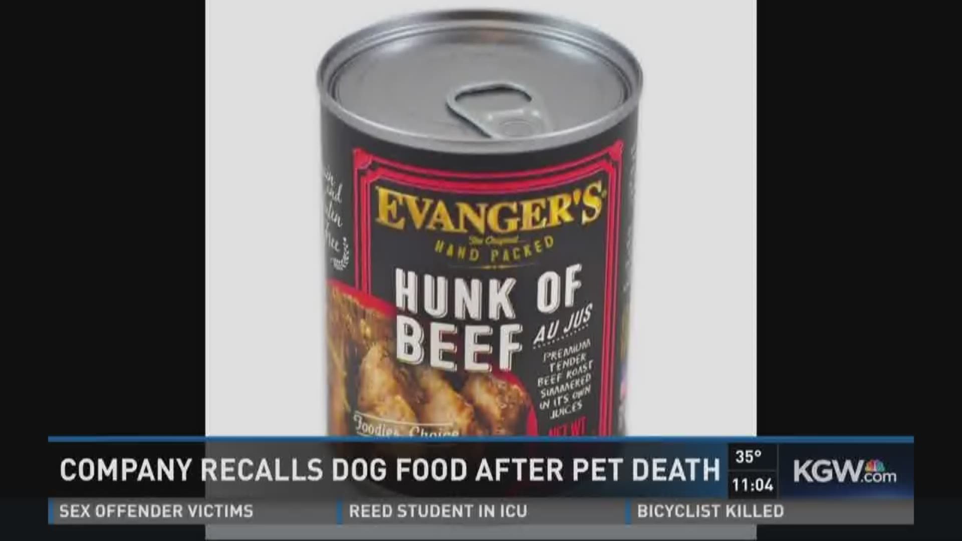 is evangers dog food safe now