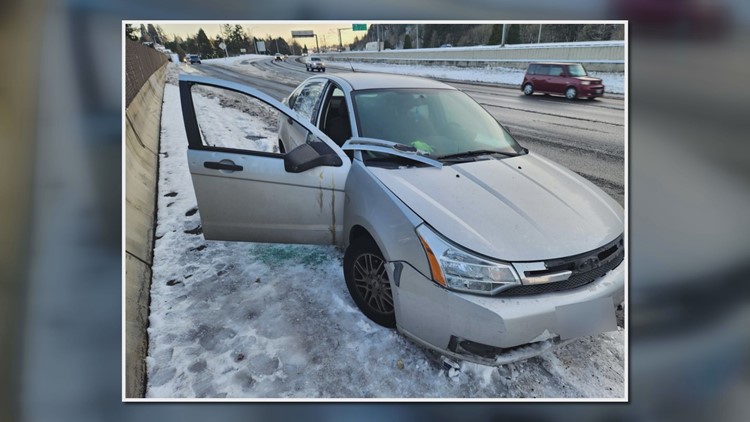 'They stole everything': Portland man finds his abandoned vehicle vandalized after snowstorm