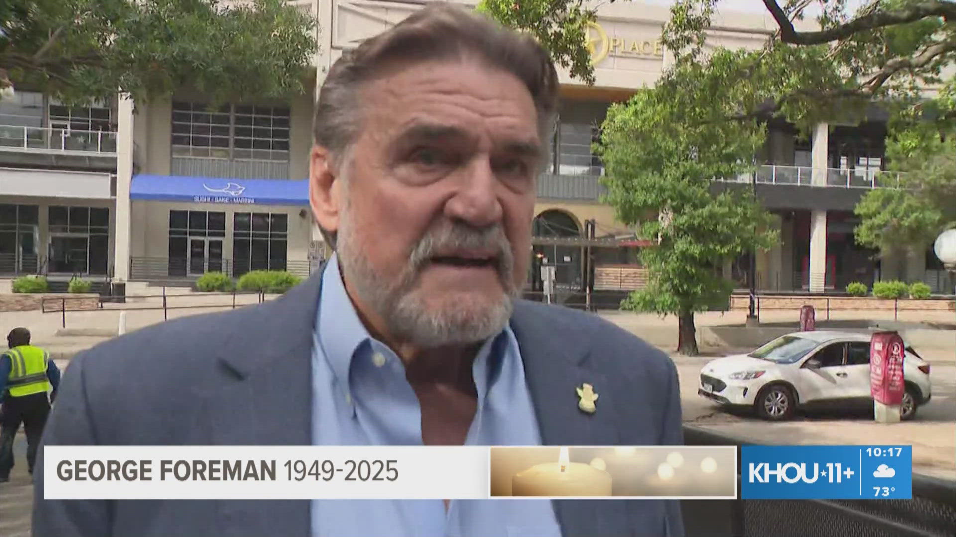 KHOU 11's Jason Miles spoke with Dan Pastorini about the life of George Foreman.