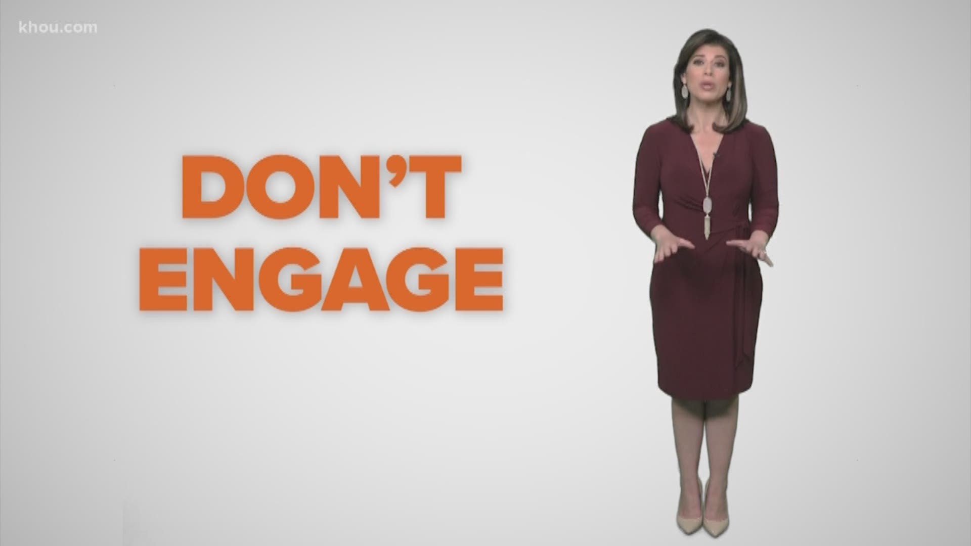 A lot of you- are talking about how scary it can be to drive in Houston. Arecent triple-a study showed 90 percent of drivers are concerned about aggression on the roads. So what can you do if you find yourself caught up in a dangerous situation?