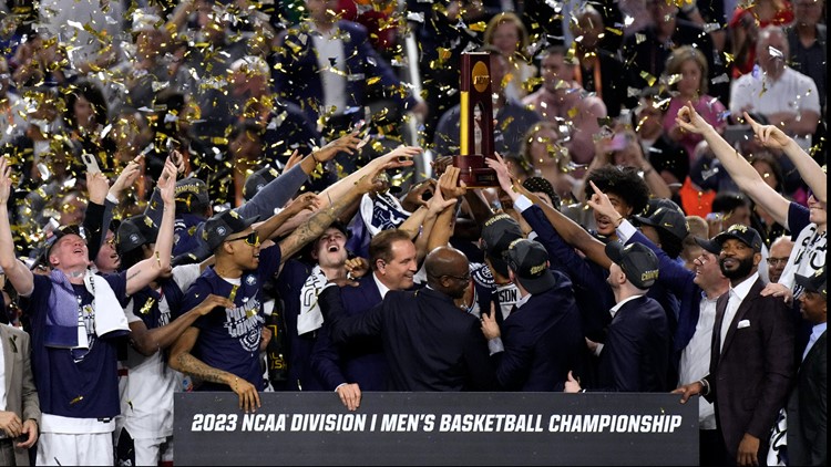 UConn earns championship crown with 76-59 victory over SDSU