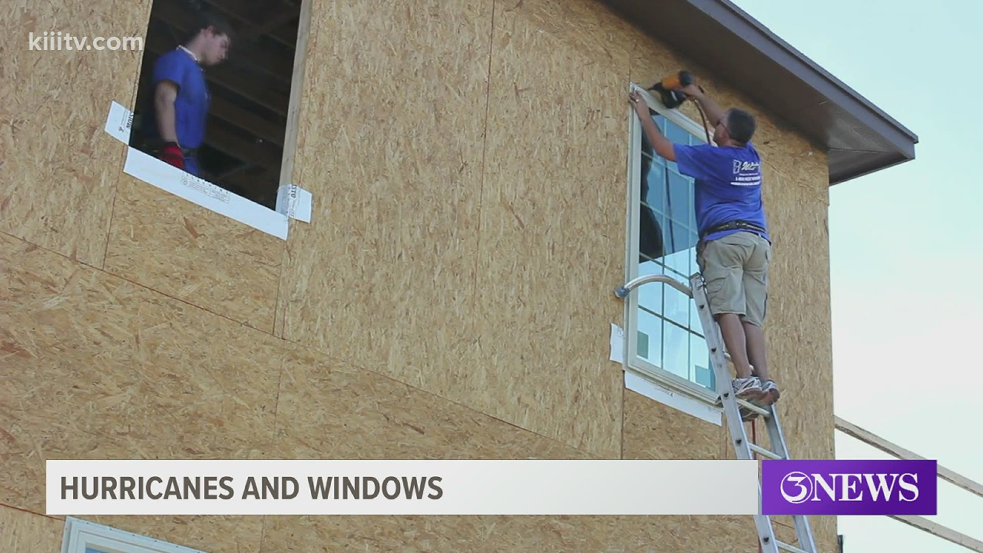 While the window glass is not hurricane proof, it is designed to not send shards of glass flying.