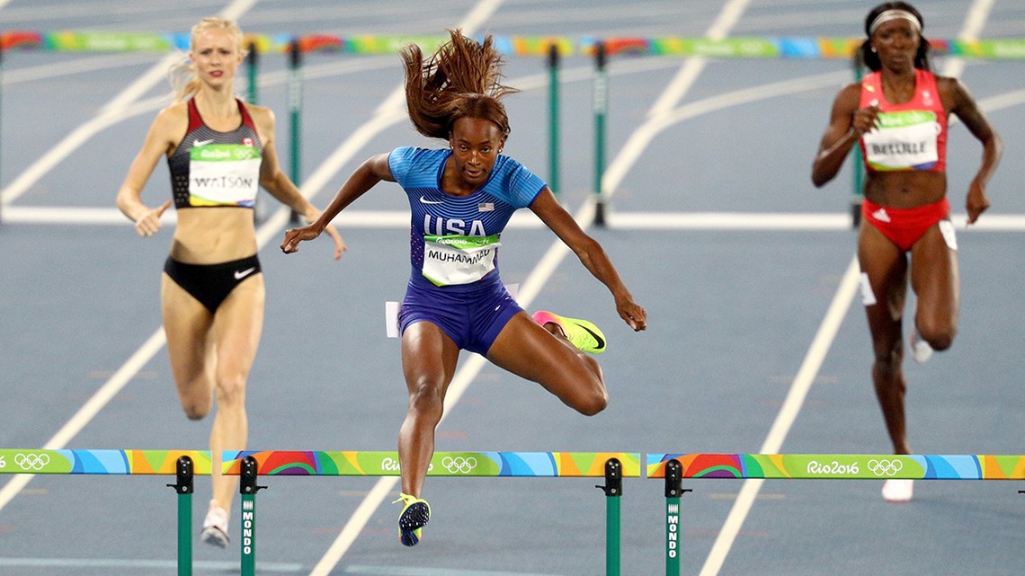 Dalilah Muhammad Wins Women S 400 Hurdles Wgrz Com