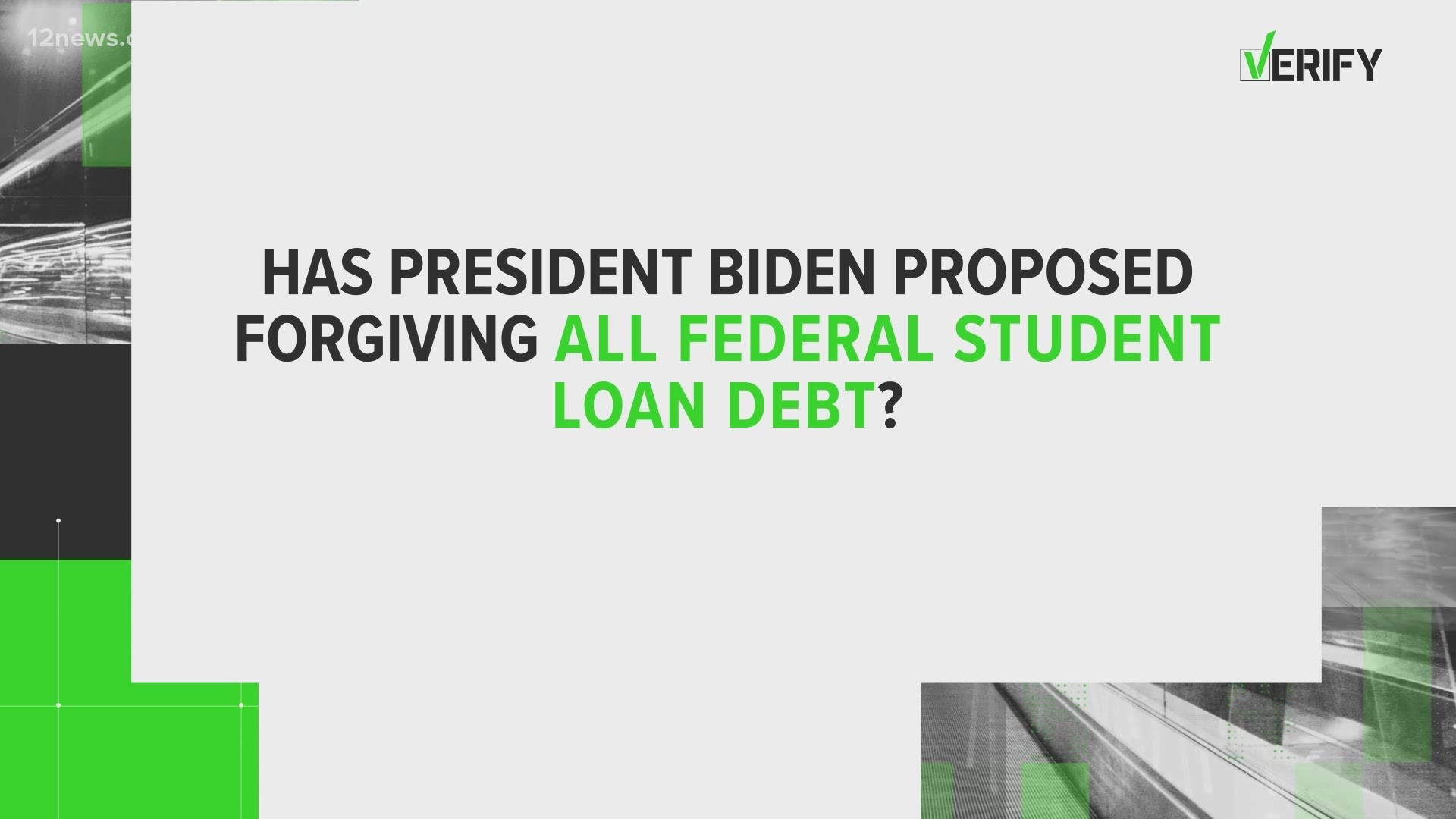 There's a lot of talk on social media about whether Biden might forgive student loans all together. The Verify Team looks into the rumors.
