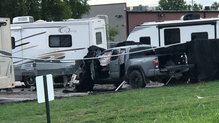 4 teens charged after driving stolen truck onto levee in Chesterfield to get away from police ...