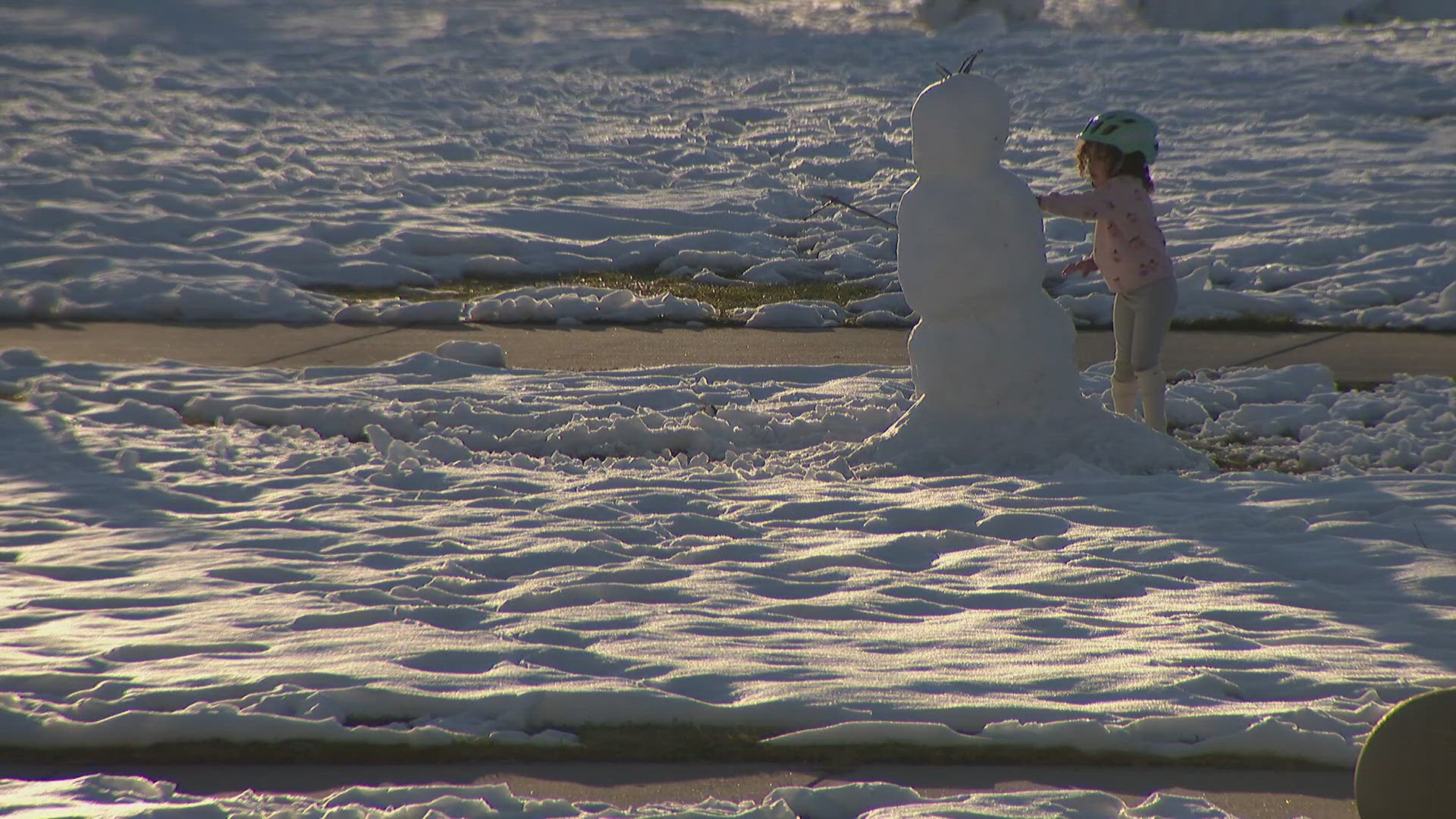 In some areas of Colorado, the snow that fell was equivalent to about half of the average for an entire winter.