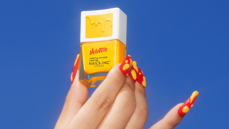 Velveeta debuts cheese-scented nail polish