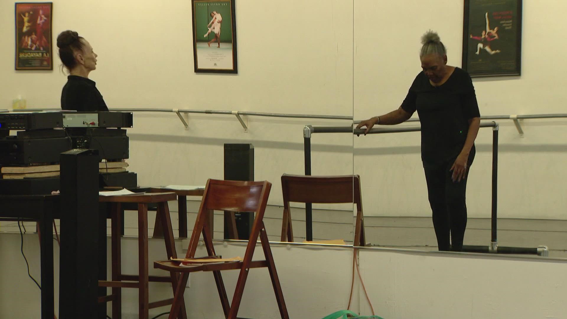 Robbed of her sight 28 years ago, Brenda Mosby has a vision for her future by learning ballet and giving others a new perspective.