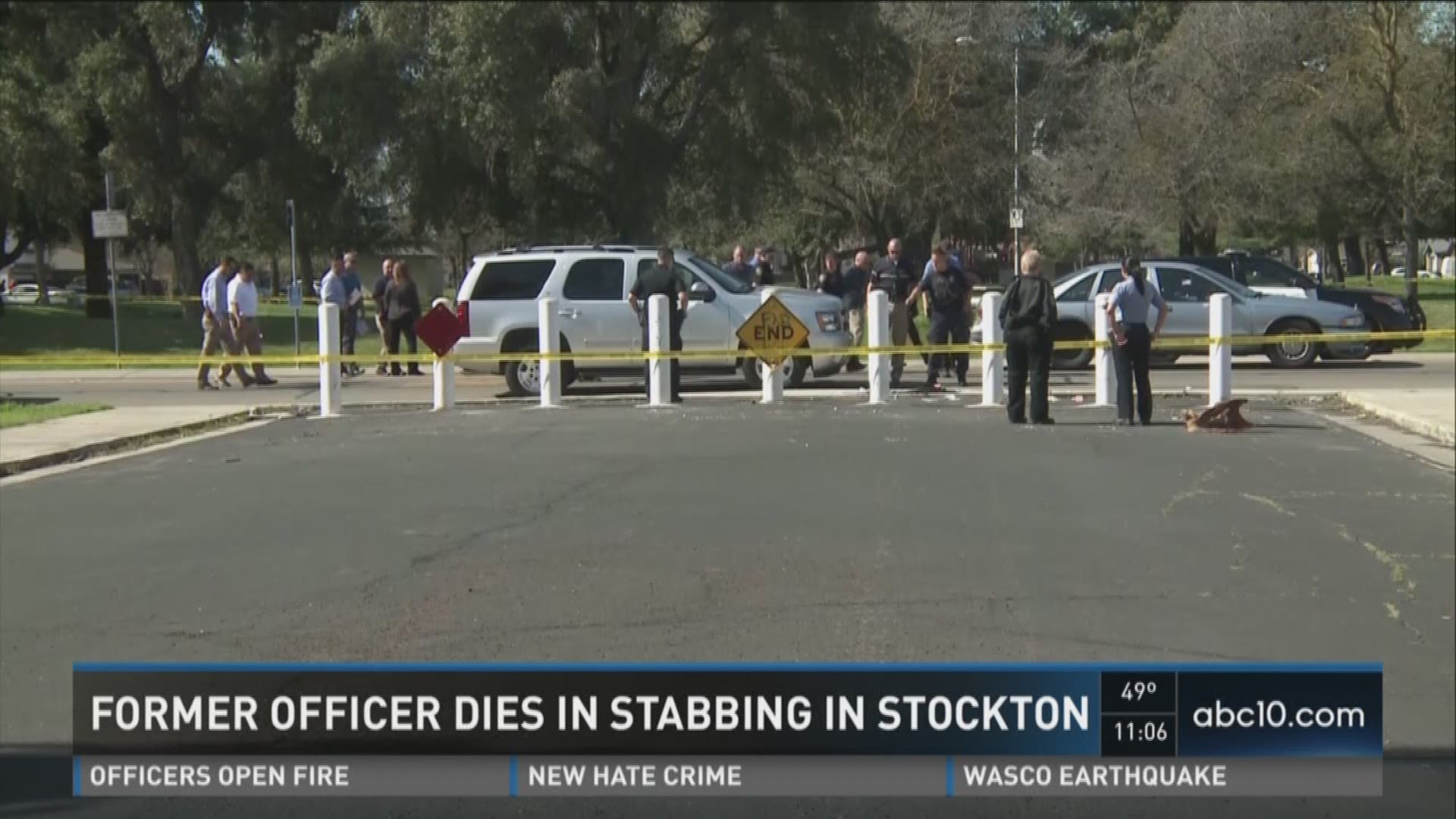 Former Stockton police officer Laurtis "Pepe" Petersen died from his wounds after being stabbed in a Stockton fight, and a Good Samaritan who tried to help was also stabbed. Feb. 23, 2016