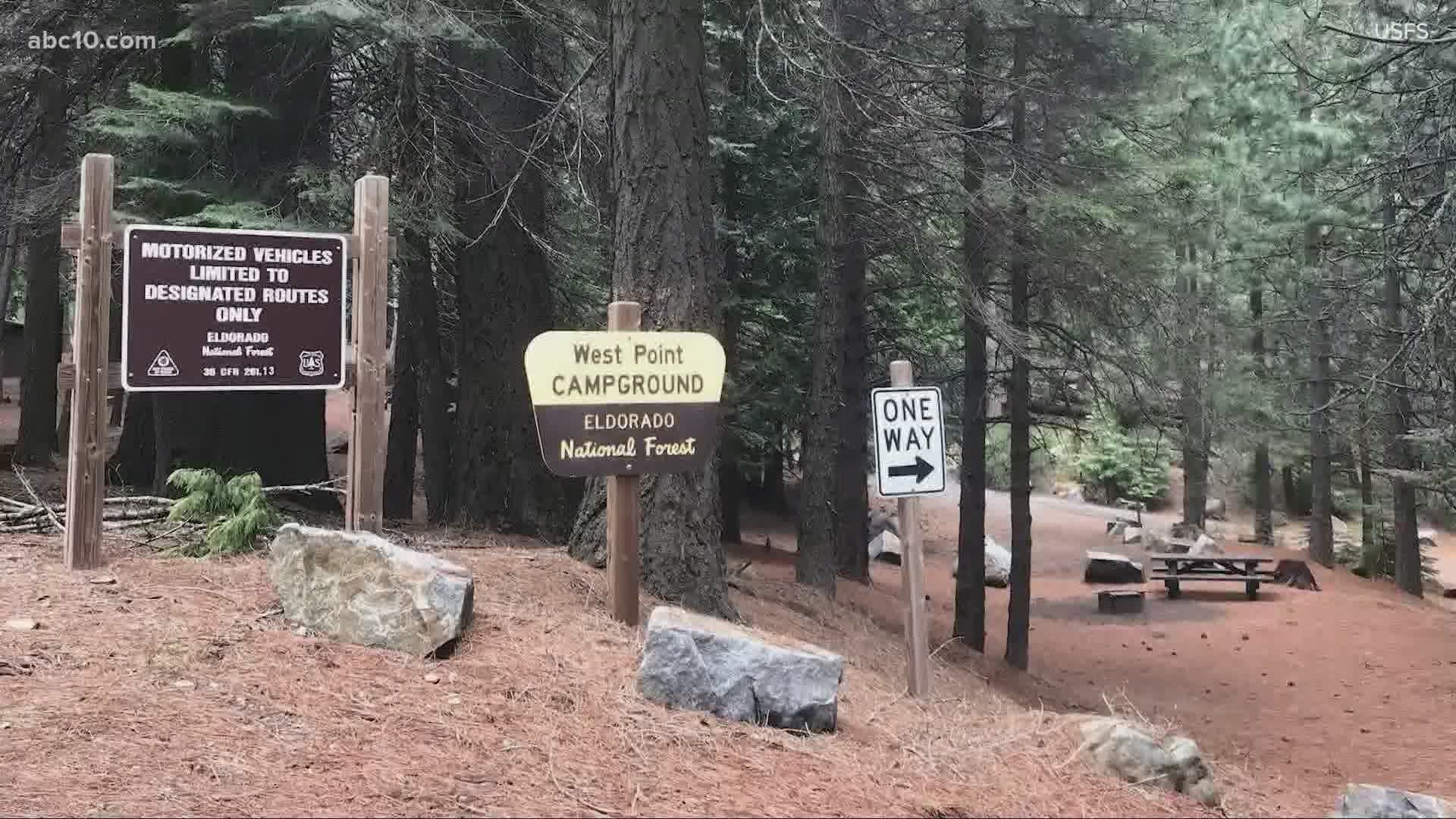 Eldorado National Forest Is Opening 23 Campgrounds Wgrz Com