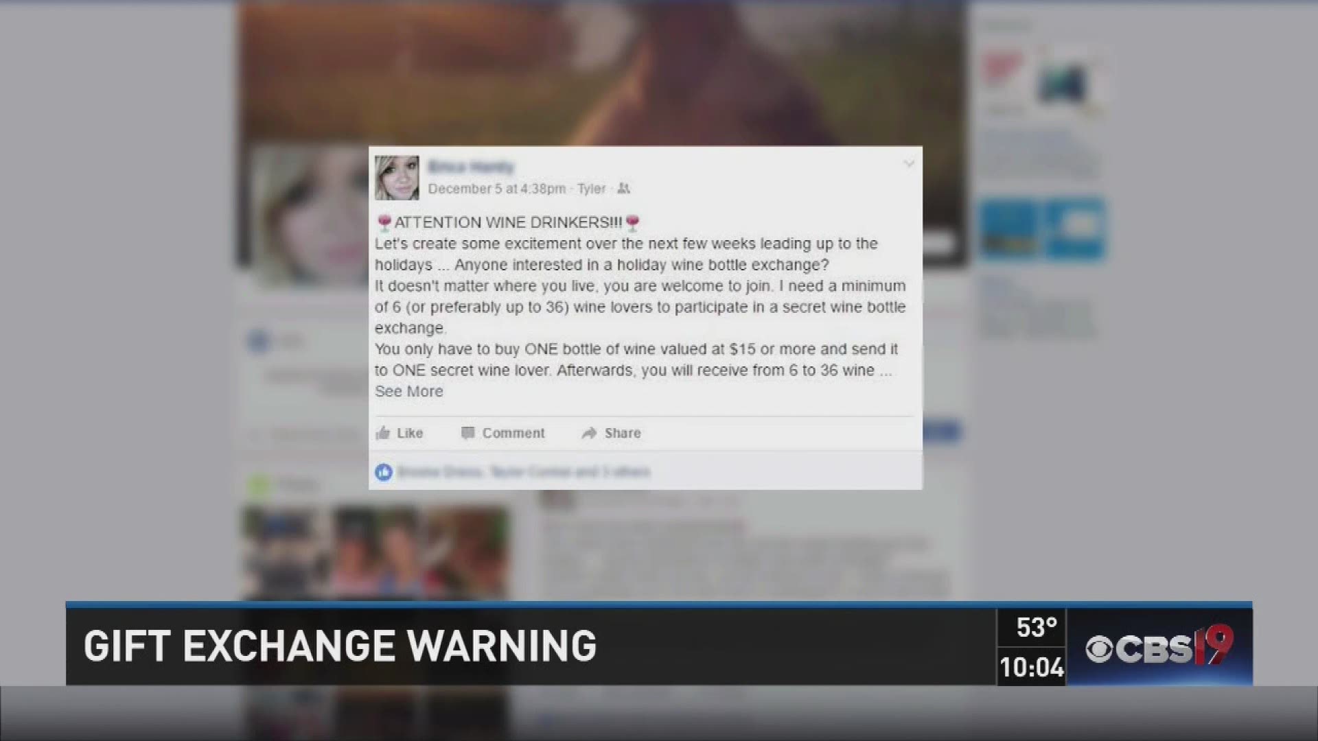 Consumer experts share a warning about a post you've likely seen on Facebook this holiday season.