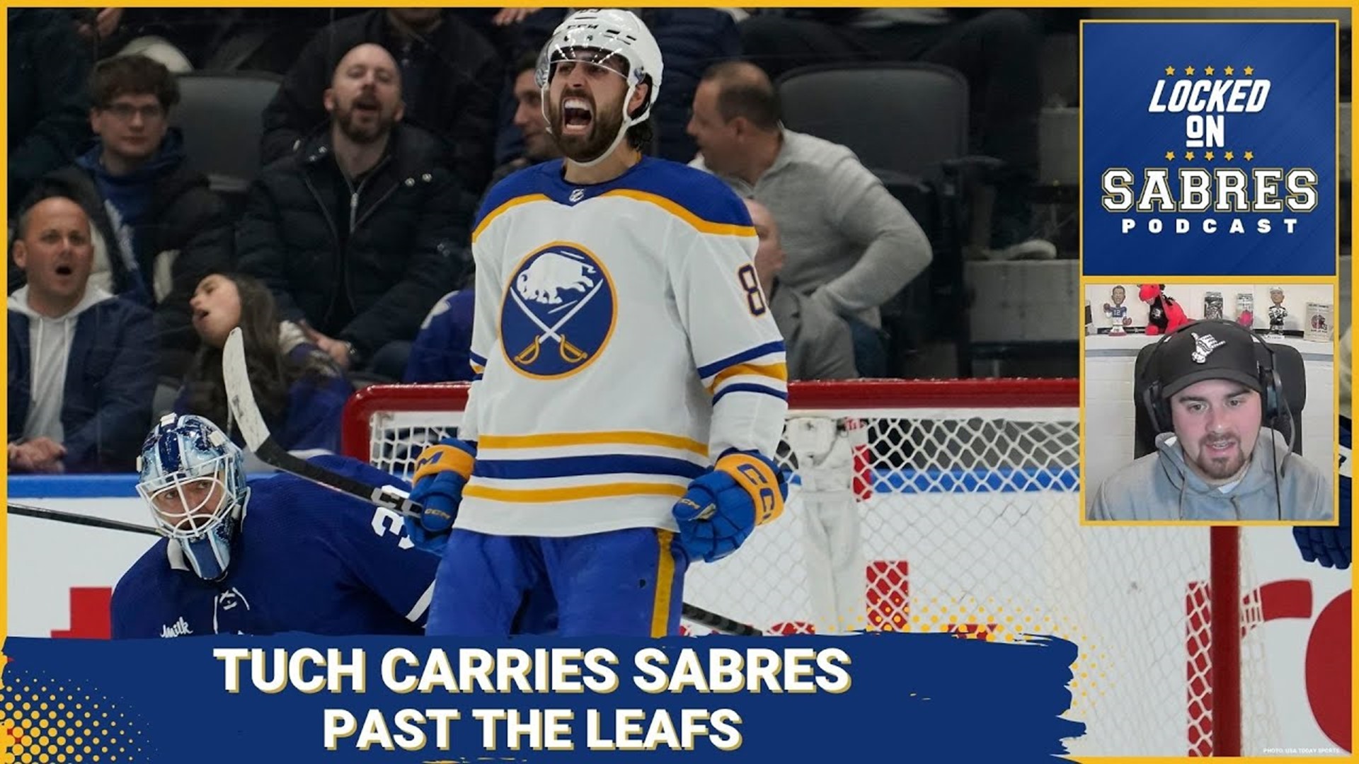 Alex Tuch fuels Sabres comeback over the Maple Leafs