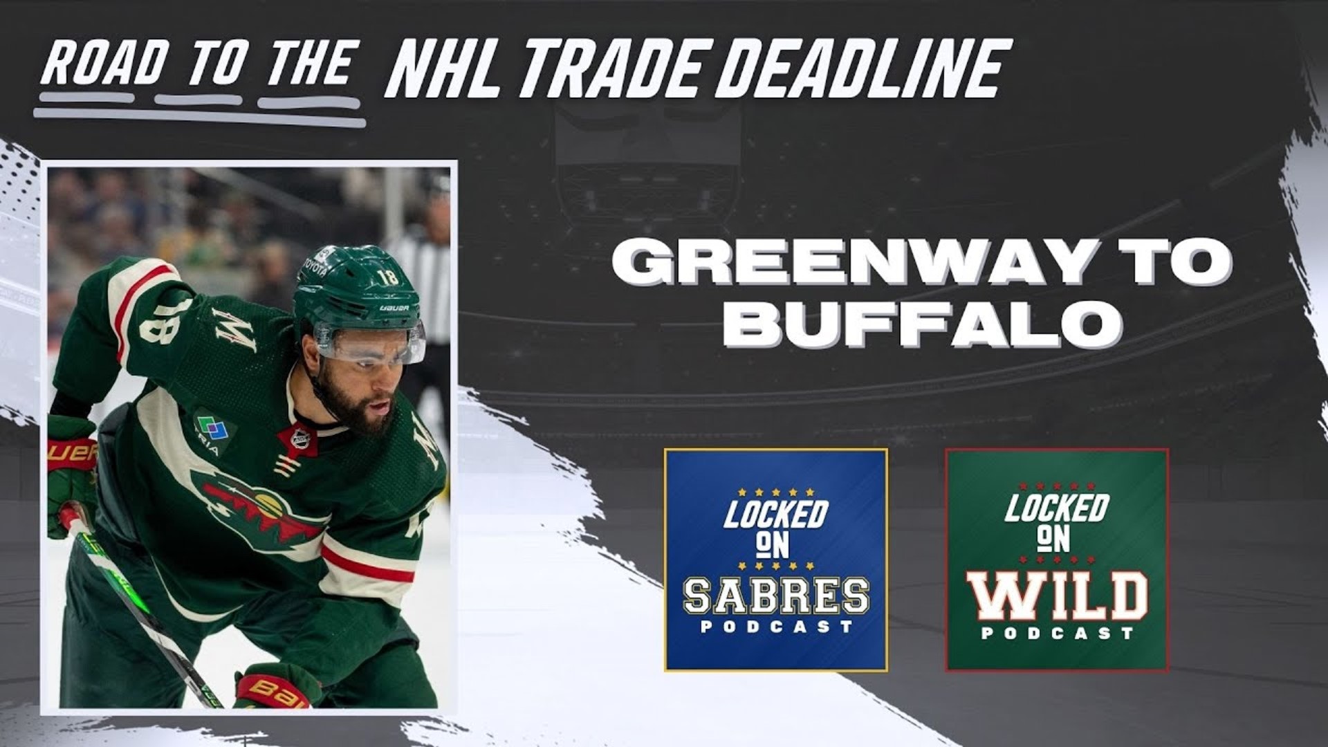 The Buffalo Sabres have traded a second-round pick and a fourth-round pick to the Minnesota Wild for forward Jordan Greenway.