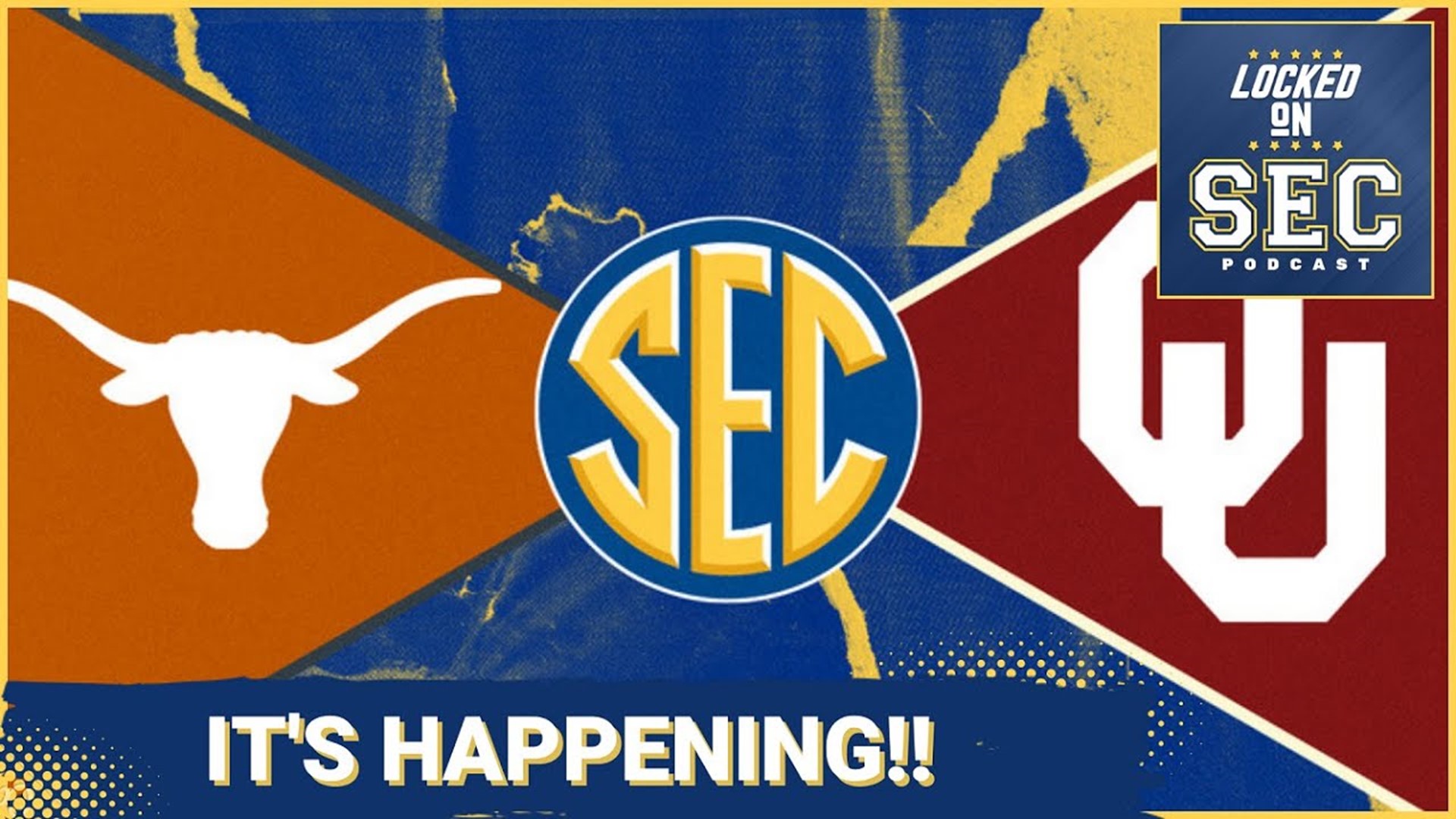 Texas & Oklahoma to the SEC Coming in 2024! SEC-Big12 Crossover Discussion with Josh Neighbors.