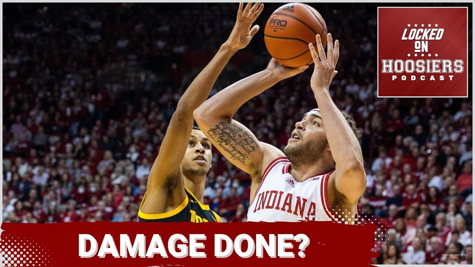 How much did IU's loss to Iowa hurt the Hoosiers' NCAA Tournament seeding