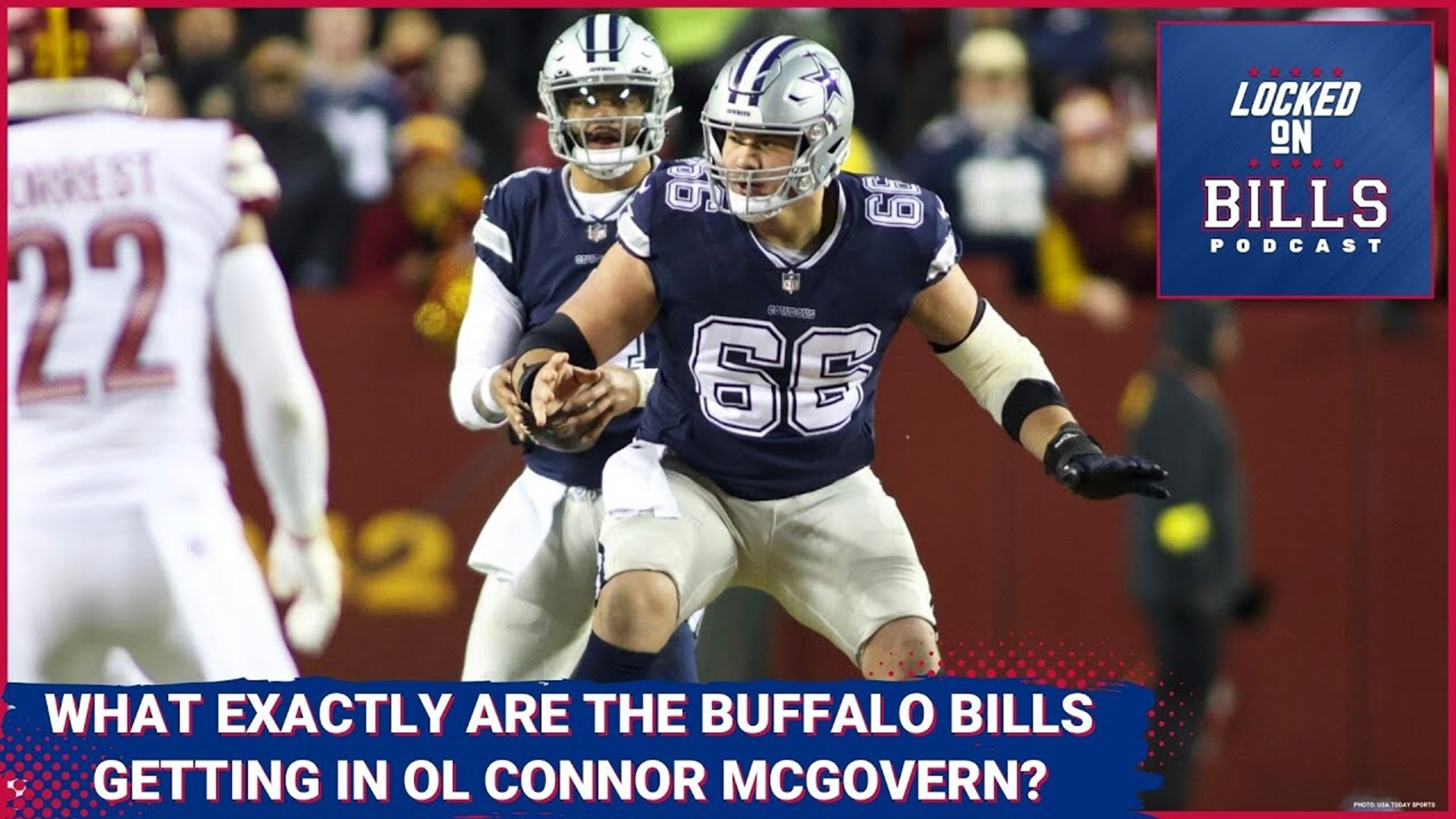 What exactly are the Buffalo Bills getting in NFL Free Agent offensive linemen Connor McGovern?