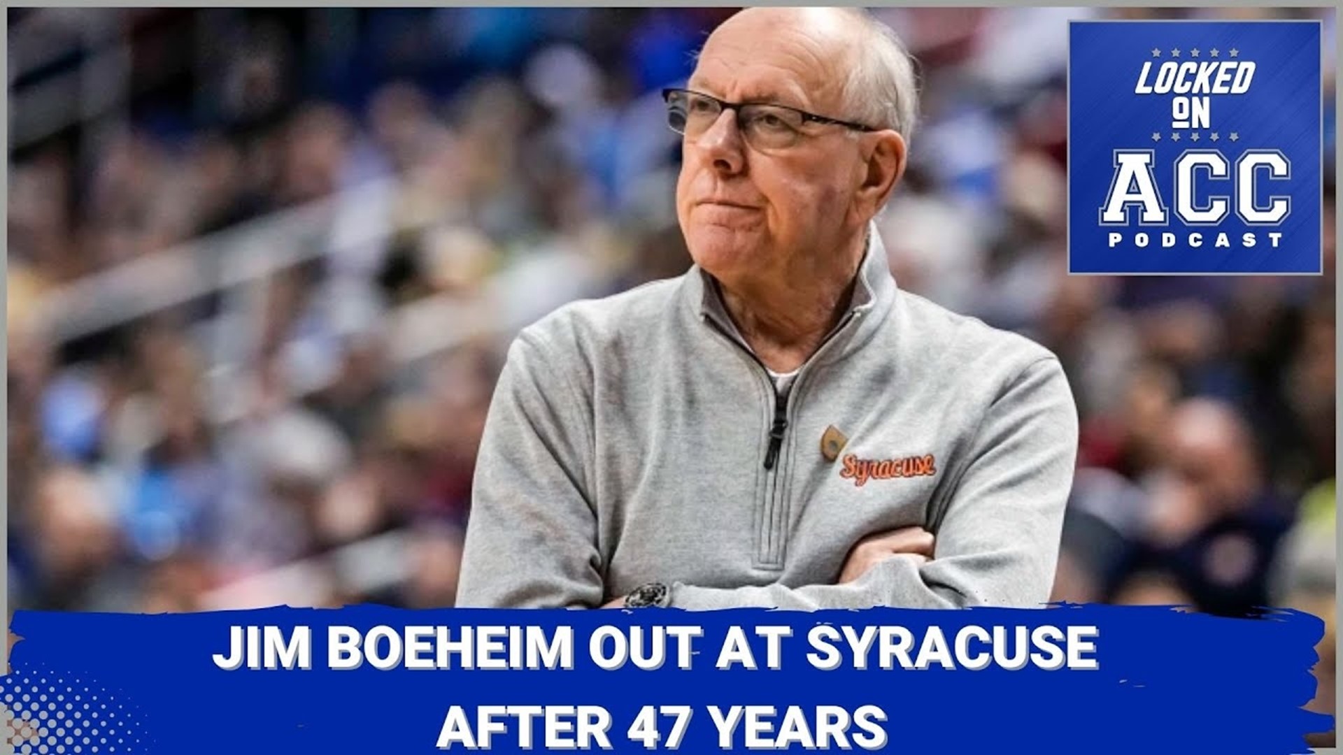 Jim Boeheim's departure from Syracuse comes at the heels of Wake Forest's Damien Williamson last second 3 that send the Demon Deacons to the Quarterfinals.