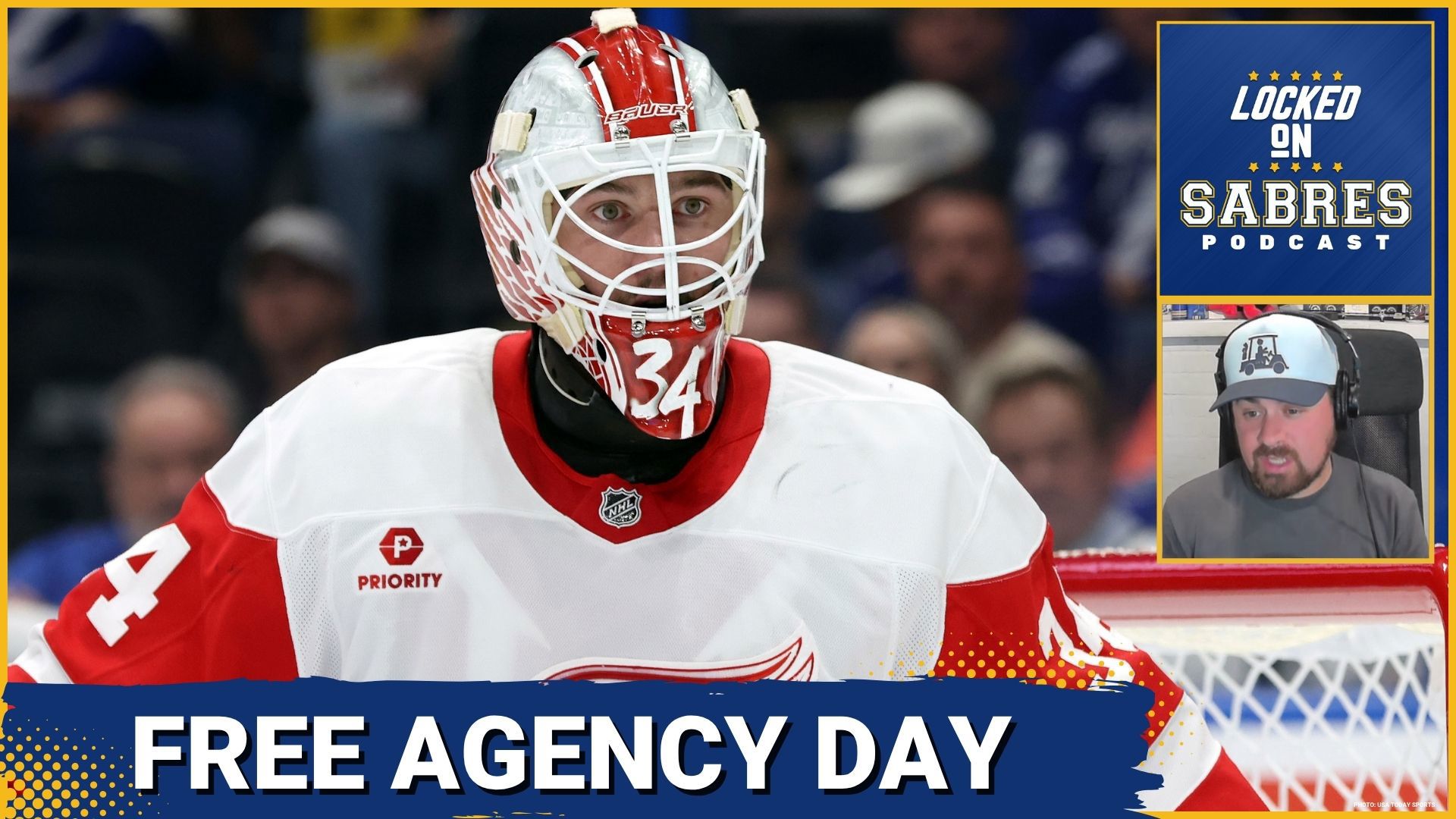 The Sabres extend Ryan McLeod on a five year deal, sign another NHL goalie in Alex Lyon, and fill out their depth on the first day of NHL free agency.
