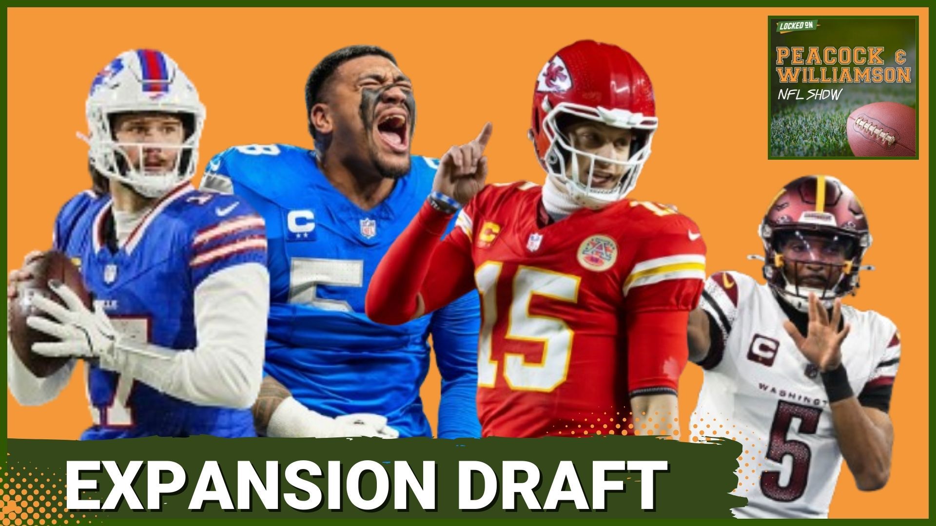 Matt and Brian go head-to-head drafting current NFL player to start an expansion franchise.