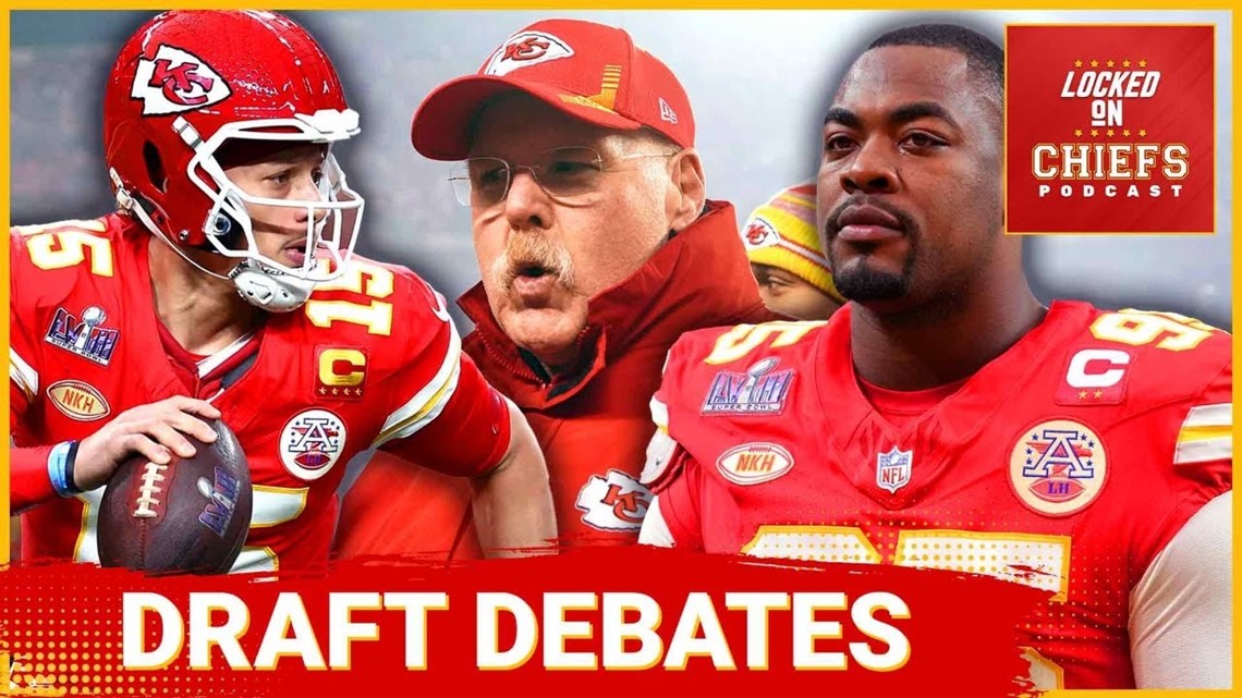 Chiefs Draft Debate is OT vs WR! Or is it Offense vs Defense | wgrz.com