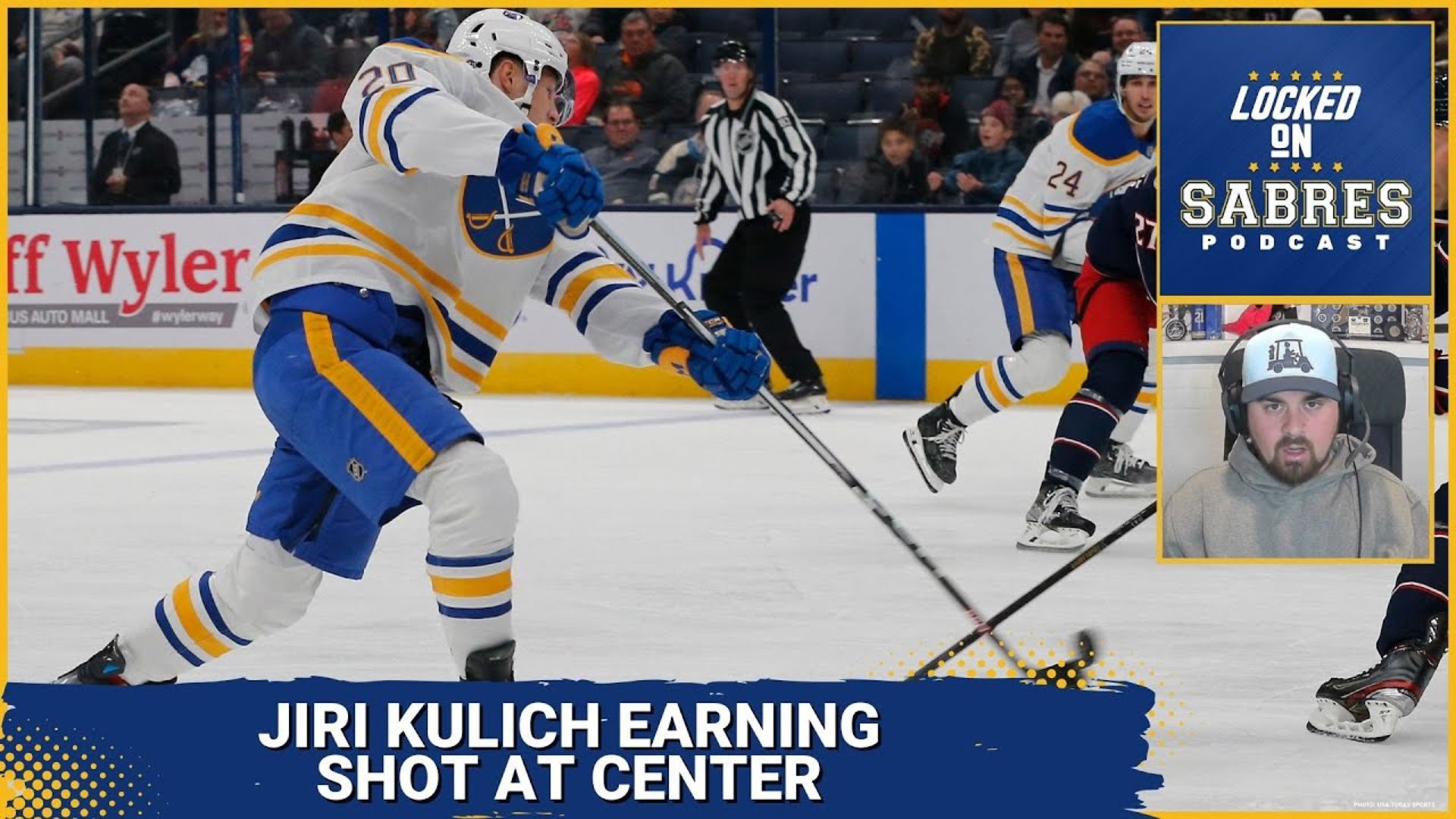 Jiri Kulich earning his shot at center